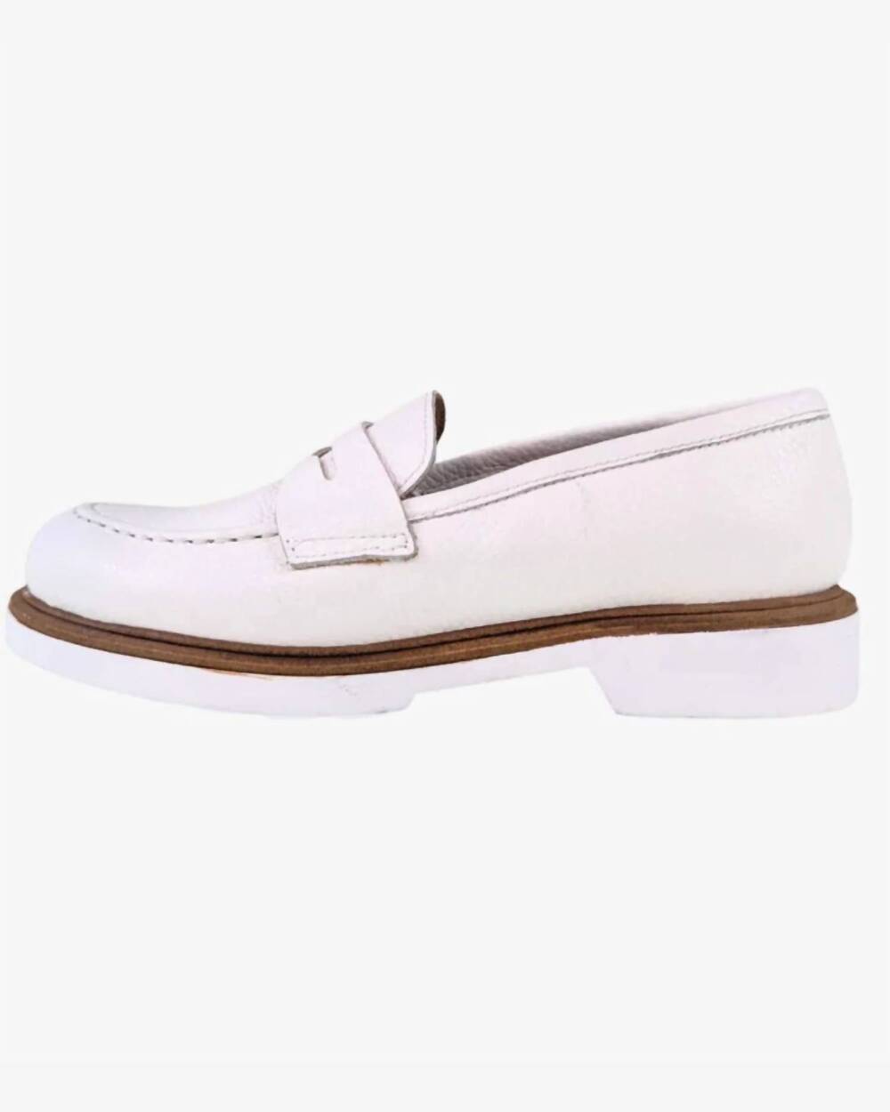 NEW ATELIERS women's taryn loafer shoes in white